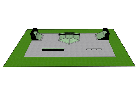 Skatepark SP06 - Szplinramps