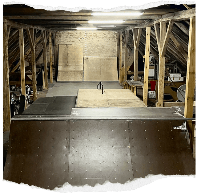 Nowy Tomyśl - Skatepark na strychu - SzplinRamps