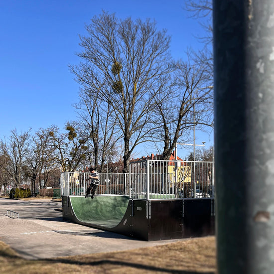Skatepark - Przybyszewskiego Poznań - Szplinramps