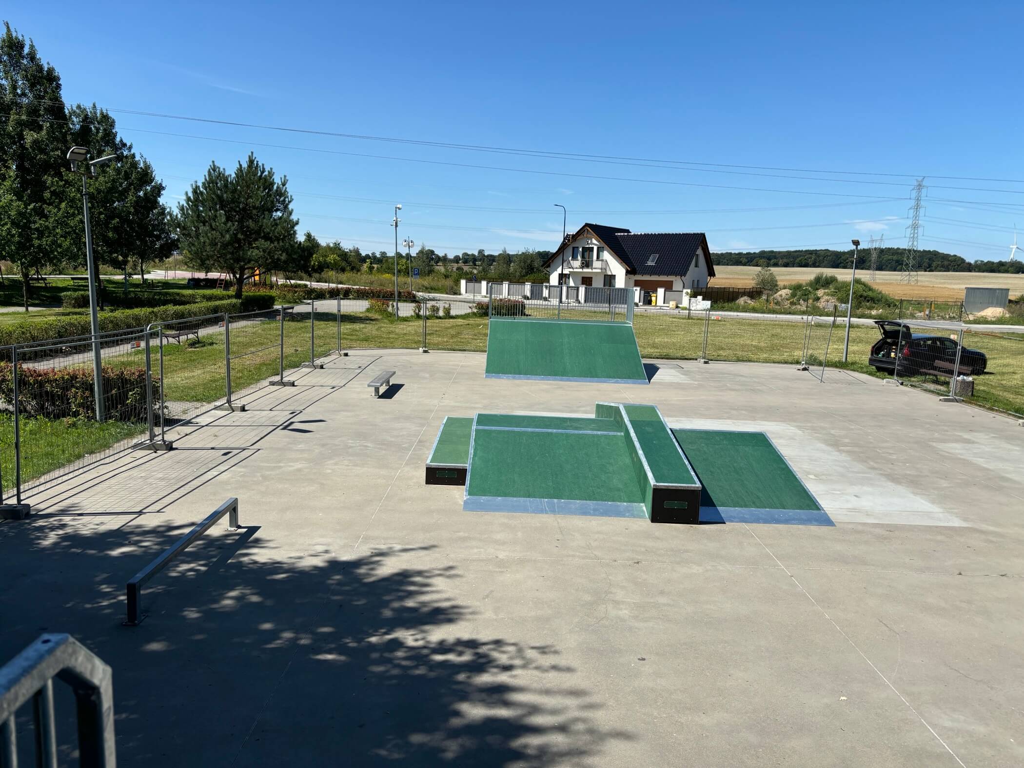 Skatepark - Pelplin Rożental - Szplinramps