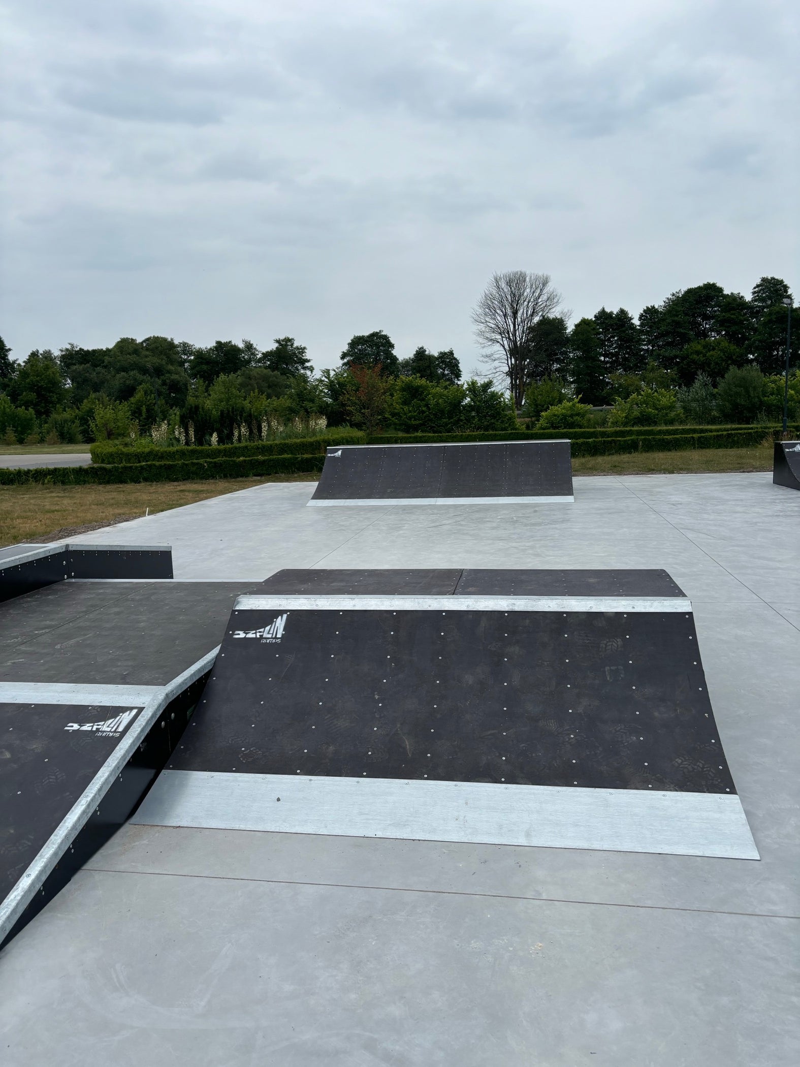 Skatepark - Łejkówka - Szplinramps