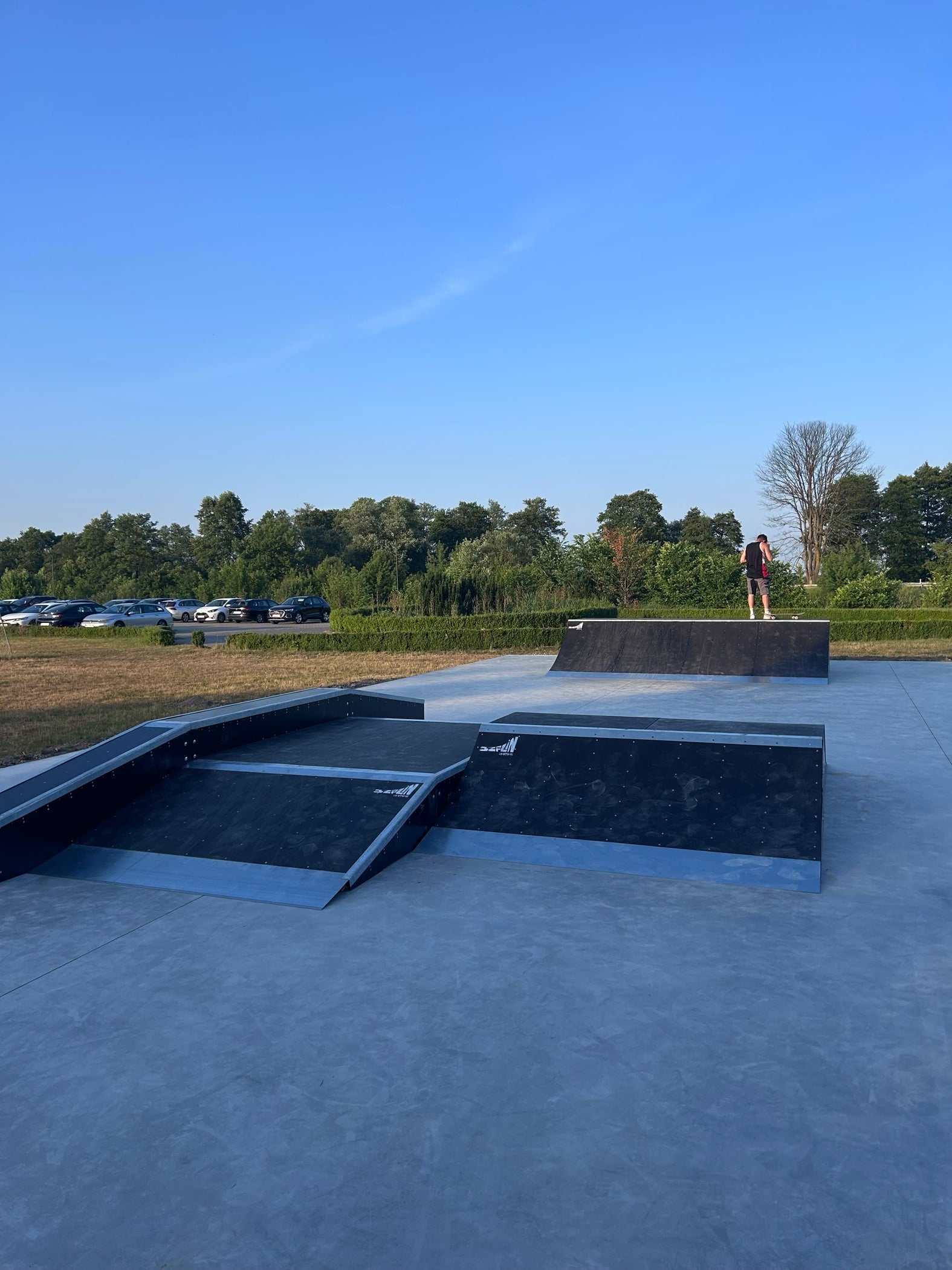 Skatepark - Łejkówka - Szplinramps