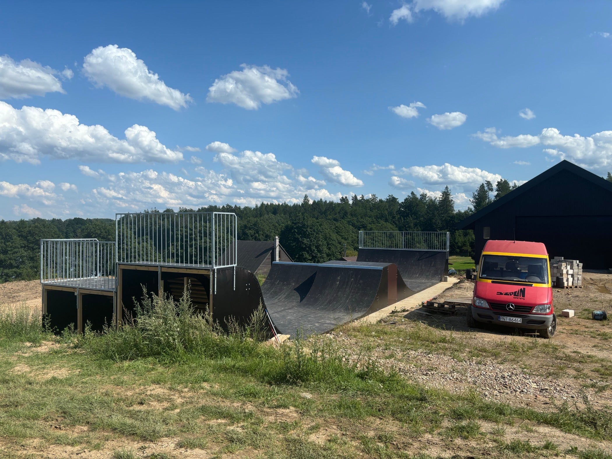 Skatepark - Kartuzy - Szplinramps