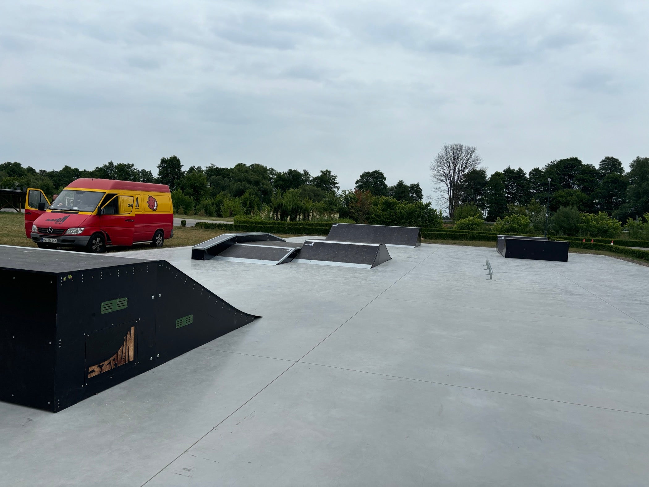 Skatepark - Łejkówka - Szplinramps