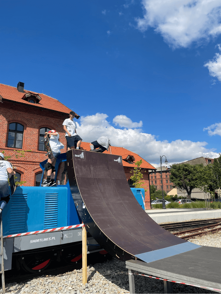 Skatepark - Depreszyn Seszyn - Szplinramps